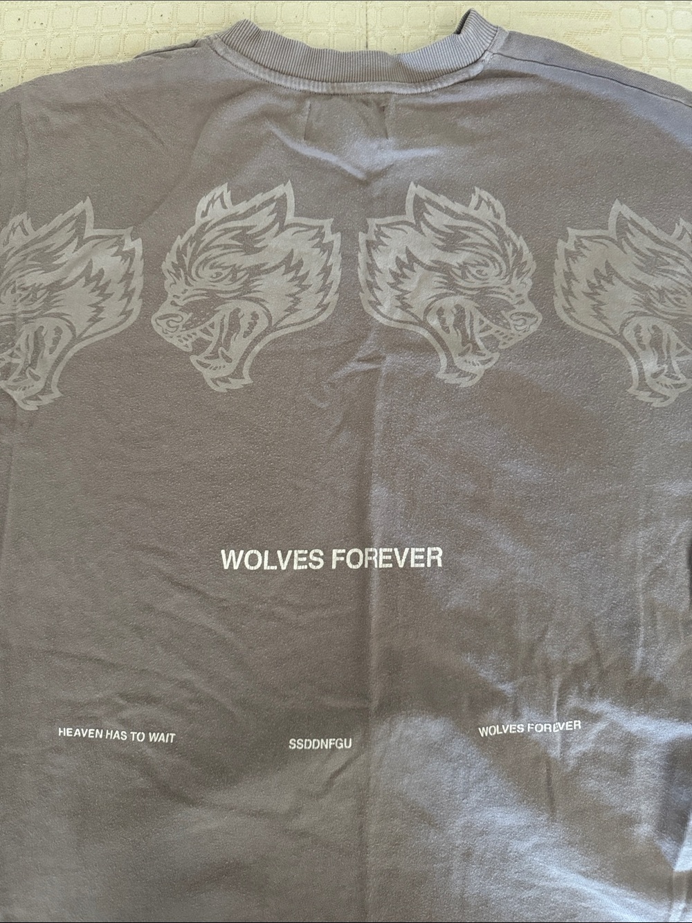 Darc Sport Wolves Forever Graphic Tee - Gray